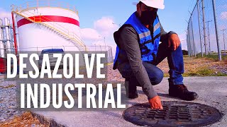 DESAZOLVE de DRENAJES INDUSTRIALES con VACTOR [upl. by Anih502]