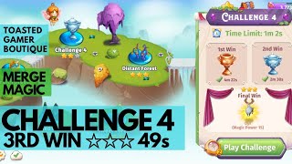 Merge Magic Challenge 4 • 49s On Final 3rd Win ☆☆☆ [upl. by Lashond]