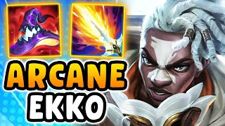 Ekko from Arcane 1v9s the game [upl. by Regnig867]