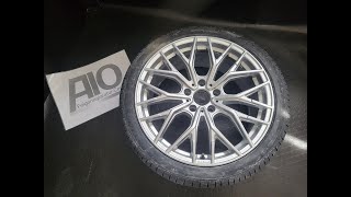 Felgenfarbe Zubehörfelge Wheelworld 2DRV  WH37 Race Silber YSpeiche 19 Zoll AIO LF1 [upl. by O'Donovan247]