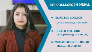 BIT College in Nepal  Top IT College in Kathmandu  Colleges Nepal [upl. by Akital]