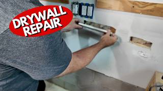 5 Drywall Repair Techniques Compared  Which Will Work for You [upl. by Tehcac]