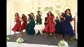 KERALA WEDDING DANCE VIDEO  ENGAGEMENT DANCE HIGHLIGHTS  AMMU  ABHI WEDDING DANCE [upl. by Demetre]