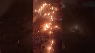 Raja Bali dham dipawali Deepak jalate hue [upl. by Eneliak]