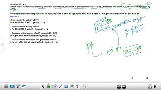 CSIR 2022 PYQs  Phosphofructokinase  Histamine [upl. by Nesmat696]