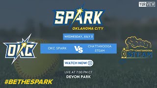 OKC Spark vs Chattanooga Steam  732024 [upl. by Ymeon]