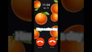 Fresh Orange 🍊 Ringtone by Njoy [upl. by Llednar]