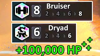 quot 100000 HP Team quot ft 8 Bruiser  6 Dryad [upl. by Lucy]