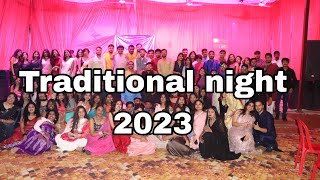 Traditional nightDNLUFresherspartynlu vlog clat2023 lawcollege vlogging [upl. by Wise36]