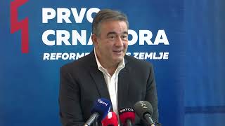 Nebojša Medojević  Konferencija za medije 06122023 [upl. by Arihsa396]