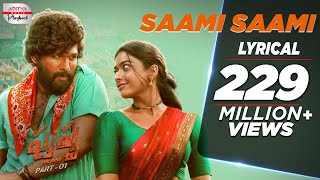 Saami Saami Full Song Telugu  Pushpa  Allu Arjun Rashmika  DSP  Mounika Yadav  Sukumar [upl. by Gnuhn]