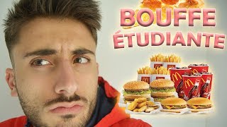 LA BOUFFE ETUDIANTE 🍔 [upl. by Airdnaz]