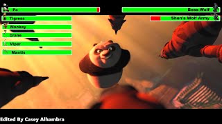 Kung Fu Panda 3  The Panda Village  Scene with Score Only [upl. by Corel8]