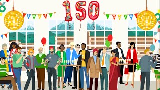 150year anniversary – Animated historical highlights [upl. by Thorwald]