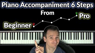 Piano Accompaniment 6 Steps from Beginner to Pro [upl. by Alake]