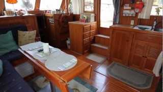 DEFEVER 41 Classic Trawler For Sale in Florida [upl. by Eeliak]