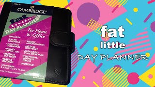 Fat Little Day Planner circa the 1990’s [upl. by Akinek616]