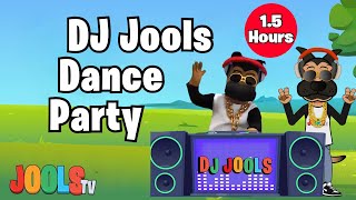 DJ Jools Dance Party  Hip Hop Songs for Kids amp Trapery Rhymes  15 Hours of Dancing Fun  Jools TV [upl. by Duvall]