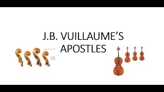 JB Vuillaumes Apostles Photos courtesy of Ingles amp Hayman Sothebys Tarisio [upl. by Ornstead]