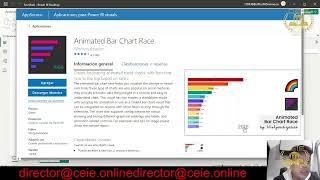 30 animado Racer en Power BI [upl. by Elyn]