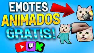 CÓMO HACER EMOTES ANIMADOS PARA TWITCH 3 EN MINUTOS 😱 [upl. by Atrahc159]