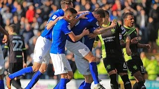 Rochdale v Bury League 1 Season 201617 [upl. by Amund198]