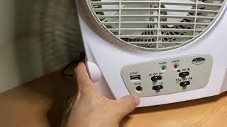 Funcionamiento del ventilador recargable [upl. by Nonna]