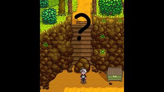 Whats Behind The Boulder By The Train Station  Stardew Valley [upl. by Haidabo]