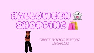 Proud Family Ep 1  Halloween Shopping👚 New People Edition [upl. by Samford689]