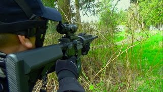 Airsoft War VFC HK416 P AampK M60 AK74  Paintball Station [upl. by Lanie171]