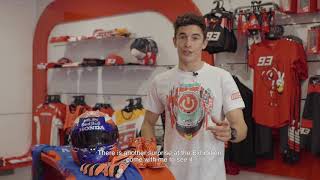 Special surprises at the Official Fan Club Marc Márquez 93 [upl. by Hamil137]