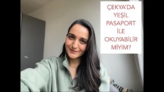 YEŞİL PASAPORT İLE ÇEKYA [upl. by Obala]