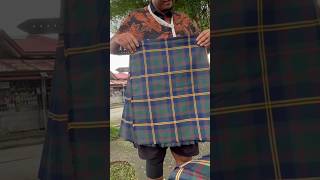 PV Kilt US Marines Tartan  Semi Traditional Kilt ⛵️kilt tartan usakiltsreview culture [upl. by Enak]