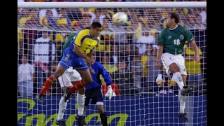 Gol de Iván Ramiro Córdoba Colombia vs México Copa América 2001 [upl. by Amersham]