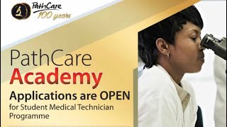 Pathcare Medical Technician Learnership now open  Application process  Requirements [upl. by Walston]