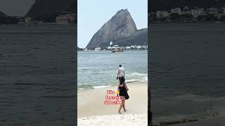 🏝️Rio de Janeiro Flamengo Beach Brazil feedshorts [upl. by Gievlos742]