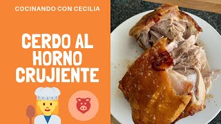 CERDO CROCANTE AL HORNO [upl. by Inavoj]