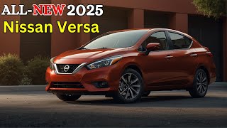 2025 Nissan Versa Revealed  Price and Review [upl. by Asselim]