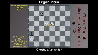 Grischuk Alexander vs Erigaisi Arjun Julius Baer Generation Cup 20241 31 [upl. by Downe]