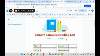 Reading Log System [upl. by Tadeo]