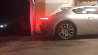 Maserati GranTurismo 42 stock exhaust [upl. by Khalil]