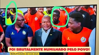 NYUSI HUMILHADO NO ESTÁDIO DO ZIMPETO A POPULAÇÃO NÃO PARAVA DE GRITAR O NOME DE VENANCIO MONDLIN [upl. by Partan]