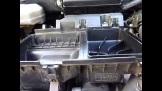 Toyota Prius 20042009 throttle plate cleaning and air filter change [upl. by Mechelle]