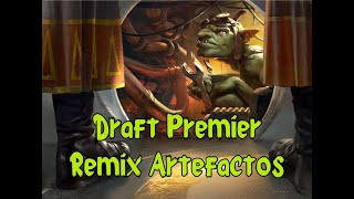 Sinergias sacrifice locas en el draft remix artefactos  Mtg Arena Gameplay en Español [upl. by Oinoitna887]