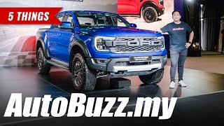 2023 Ford Ranger Raptor 20L BiTurbo Diesel at RM248888  AutoBuzz [upl. by Ailime415]