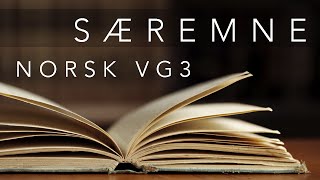 Norsk Særemne VG3  Adaptsjonsanalyse [upl. by Guarino]