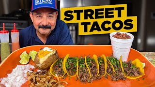 Easy Street Tacos Recipe  Taqueria Style Tacos de Bistec a la Plancha Super Delicious [upl. by Asirap]