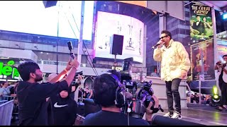 DIWALI CELEBRATION TIMES SQUARE NEW YORK CITY 2024  Video Nala Singham [upl. by Aiam202]