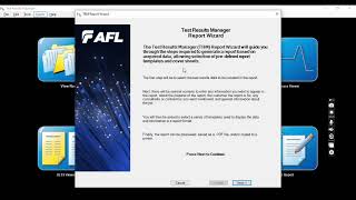 AFL OTDR REPORT GENERATION USING TRM afl communication ofc opticalfiber otdr trm20 NOYES [upl. by Oribel]