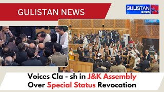 BJP Members Stage Dramatic Walkout in Assembly Over Jammu and Kashmir Special Status Revocation [upl. by Sunil]